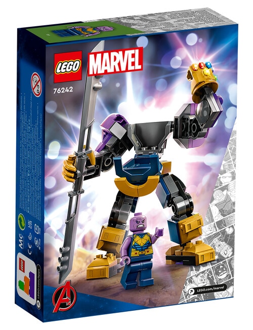 LEGO Superheroes Marvel Thanos Mech Armour, 76242 product photo View 12 L