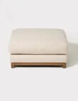 LUCA Venice Fabric Ottoman product photo View 02 S