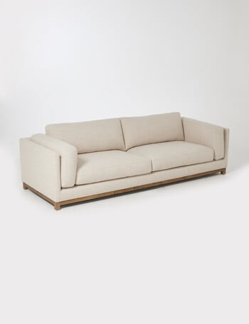 LUCA Venice 3.5 Seater Sofa, Natural product photo