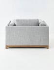 LUCA Furniture Venice Fabric Chair, Grey product photo View 03 S