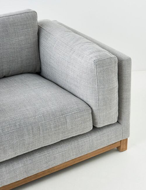 LUCA Furniture Venice Fabric Chair, Grey product photo View 05 L