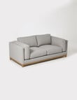 LUCA Furniture Venice Fabric 2.5 Seater Sofa, Grey product photo