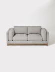 LUCA Venice Fabric 2.5 Seater Sofa, Grey product photo View 02 S