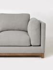 LUCA Venice Fabric 2.5 Seater Sofa, Grey product photo View 03 S