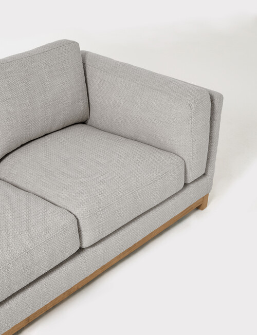 LUCA Furniture Venice Fabric 2.5 Seater Sofa, Grey product photo View 04 L