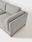 LUCA Venice Fabric 2.5 Seater Sofa, Grey product photo View 05 S