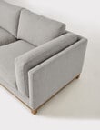 LUCA Furniture Venice Fabric 2.5 Seater Sofa, Grey product photo View 05 S