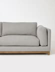 LUCA Venice Fabric 3.5 Seater Sofa, Grey product photo View 03 S