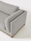 LUCA Venice Fabric 3.5 Seater Sofa, Grey product photo View 05 S