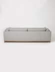 LUCA Venice Fabric 3.5 Seater Sofa, Grey product photo View 06 S