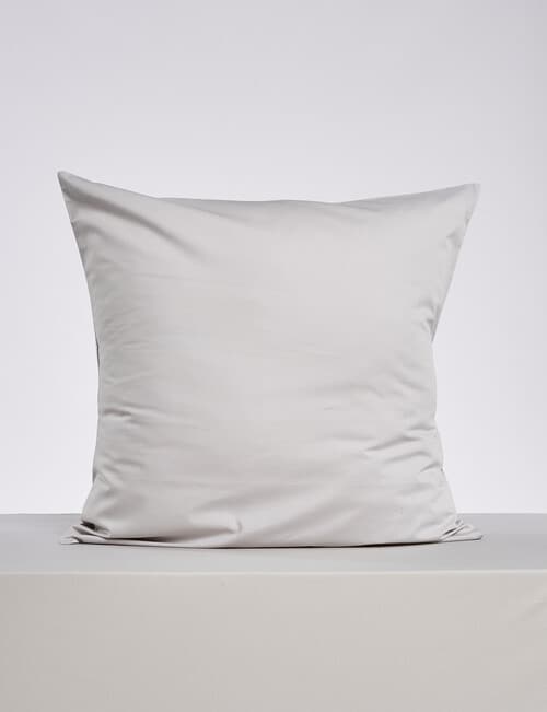 Haven 225TC Cotton Rich Euro Pillowcase, Silver product photo