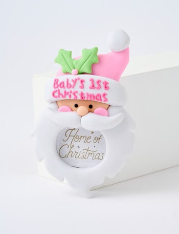 Home Of Christmas Claydough Baby's First Christmas, Pink product photo