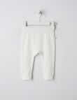 Teeny Weeny Rib Pants, White product photo View 02 S