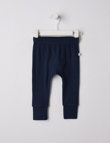 Teeny Weeny Rib Pants, Navy product photo