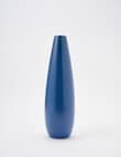 M&Co Form Vase, Indigo, 29cm product photo