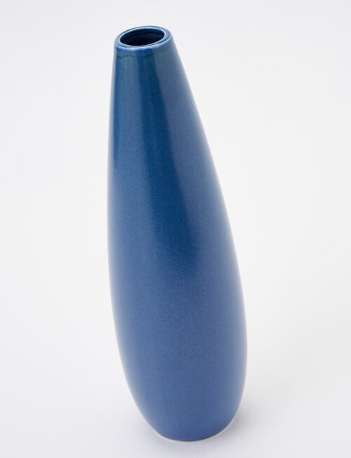 M&Co Form Vase, Indigo, 29cm product photo View 02 L
