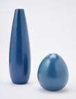 M&Co Form Vase, Indigo, 29cm product photo View 05 S