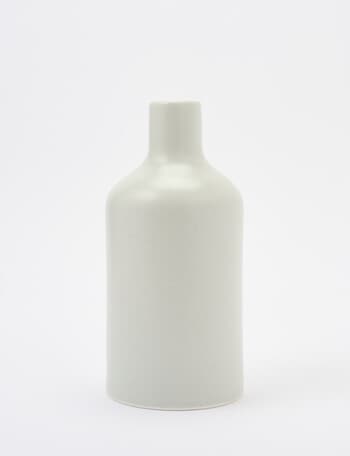 M&Co Form Vase, Fog, 18.5cm product photo