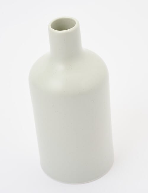 M&Co Form Vase, Fog, 18.5cm product photo View 02 L