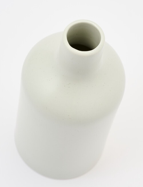 M&Co Form Vase, Fog, 18.5cm product photo View 03 L