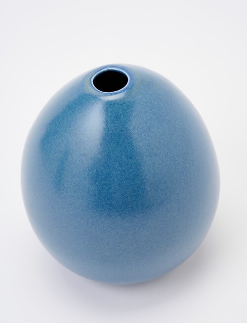 M&Co Form Vase, Indigo, 12.7cm product photo View 02 L