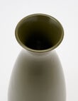 M&Co Form Vase, Olive, 22cm product photo View 03 S
