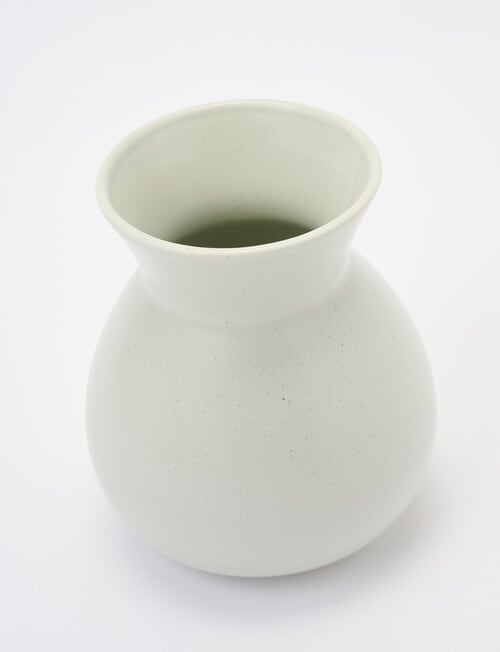 M&Co Form Vase, Fog, 17cm product photo View 02 L
