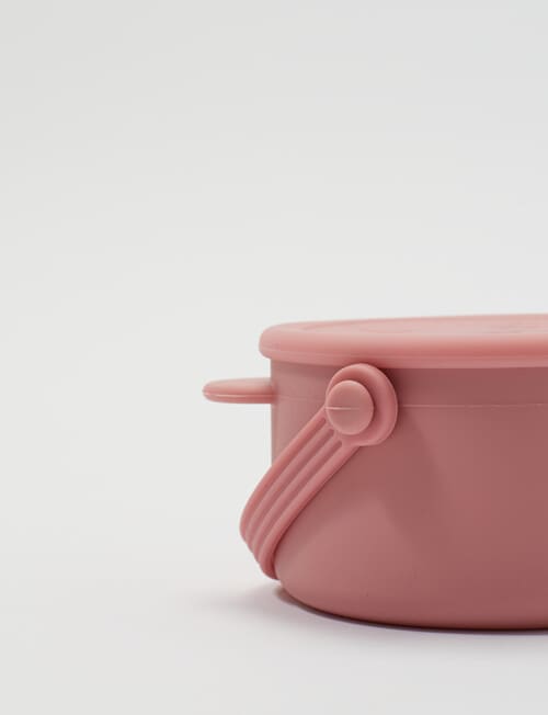 Teeny Weeny Silicone Snack Cup, Rose product photo View 05 L