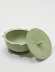 Teeny Weeny Silicone Bowl with Lid, Mint product photo View 03 S