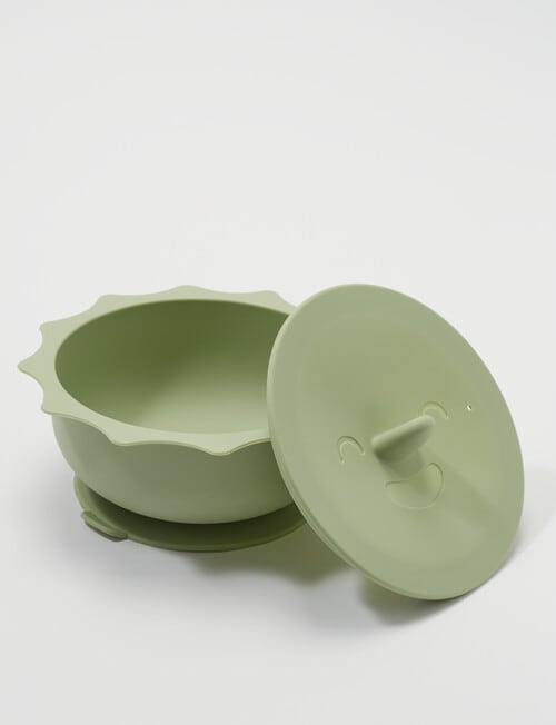 Teeny Weeny Silicone Bowl with Lid, Mint product photo View 03 L