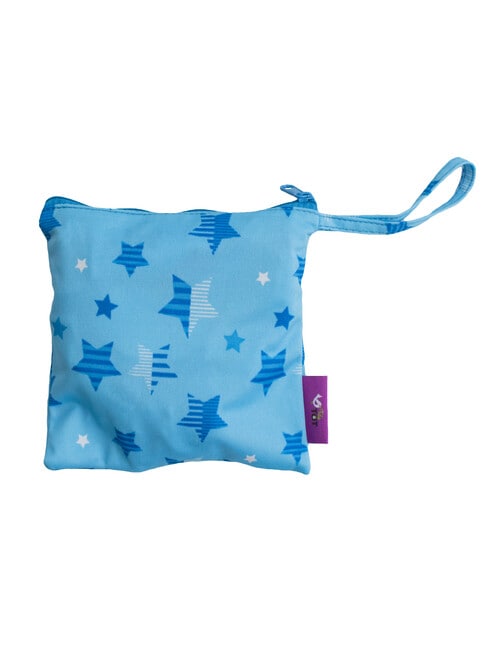 Tidy Tot Cover & Catch Bib, Blue Star product photo View 03 L