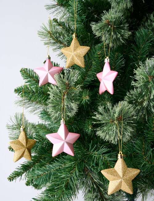Home Of Christmas Luxe Complete Ornament, Set of 50, Gold & Pink product photo View 06 L
