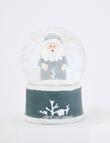 Home Of Christmas Santa Snow Globe product photo