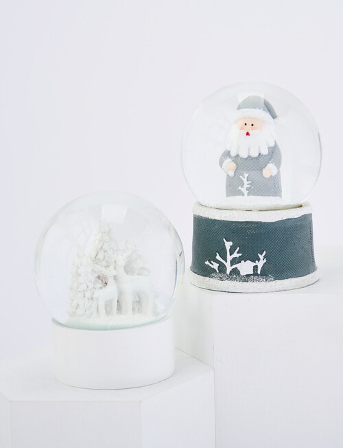Home Of Christmas Santa Snow Globe product photo View 03 L