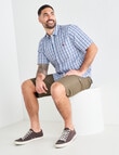 Line 7 Brizo Cargo Pocket Short, Taupe product photo View 03 S
