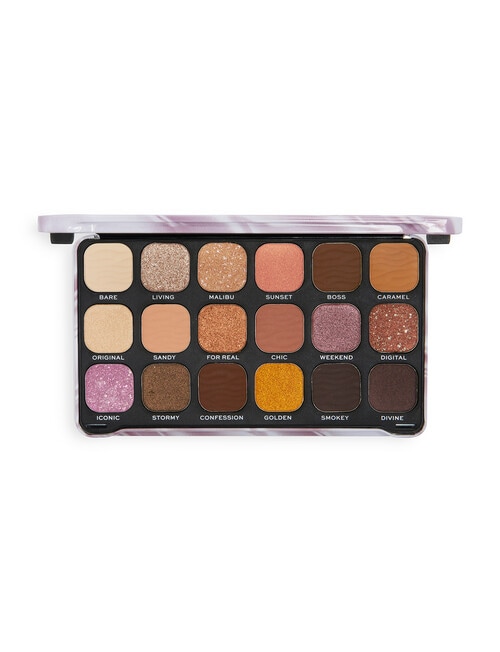 Makeup Revolution Forever Flawless Shadow Palette, Nude Silk product photo View 02 L