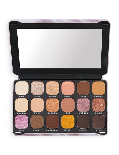 Makeup Revolution Forever Flawless Shadow Palette, Nude Silk product photo View 04 L