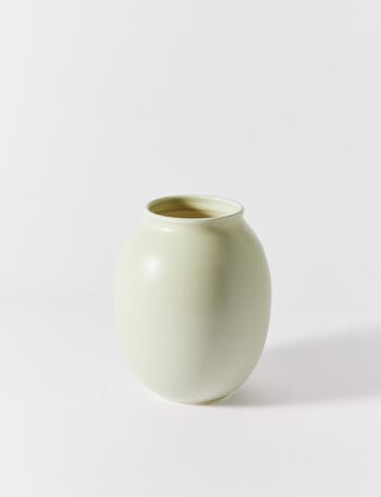 M&Co Sculpt Vase, Medium, Sea product photo
