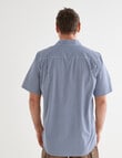 Line 7 Kalani Short Sleeve Shirt, Navy product photo View 02 S