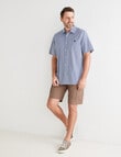 Line 7 Kalani Short Sleeve Shirt, Navy product photo View 03 S