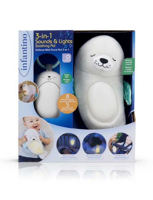Infantino Snuggle Pal Sounds&Lights Soother product photo View 04 L