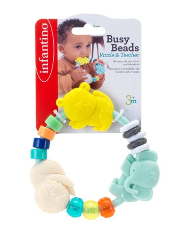 Infantino Busy Beads Rattle & Teether product photo
