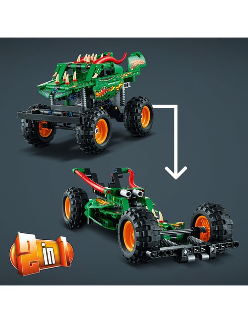 LEGO Technic Monster Jam Dragon Pull Back Truck, 42149 product photo View 06 L