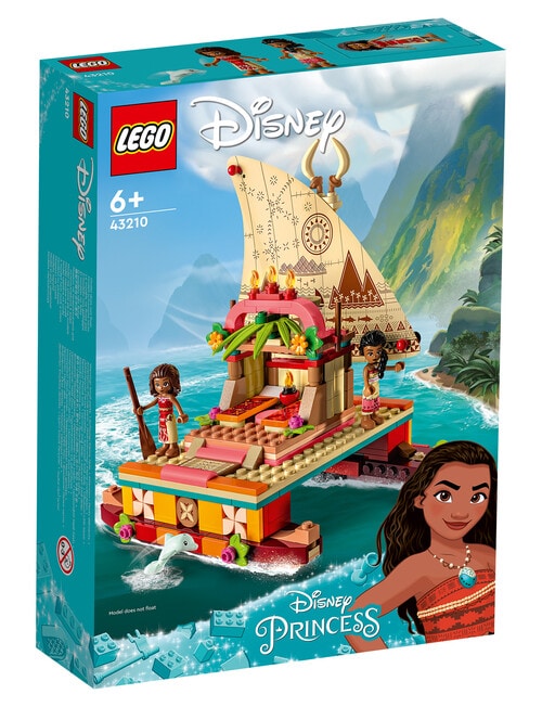 LEGO Disney Princess Moana's Wayfinding Boat, 43210 product photo View 02 L