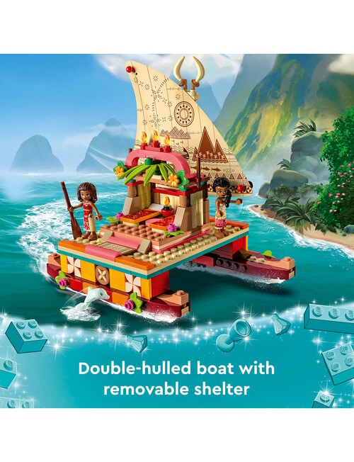 LEGO Disney Princess Moana's Wayfinding Boat, 43210 product photo View 04 L