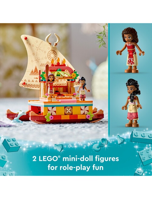 LEGO Disney Princess Moana's Wayfinding Boat, 43210 product photo View 07 L