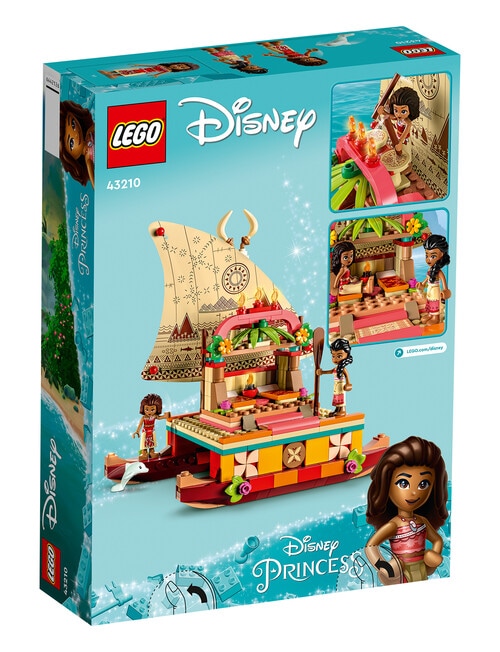 LEGO Disney Princess Moana's Wayfinding Boat, 43210 product photo View 09 L