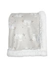 Bubba Blue Reversible Cuddle Blanket, Bunny Dream product photo View 02 S