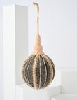 Home Of Christmas Oversized Fabric Bauble product photo
