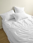 Haven 225TC Cotton Rich Sheet Set, White product photo
